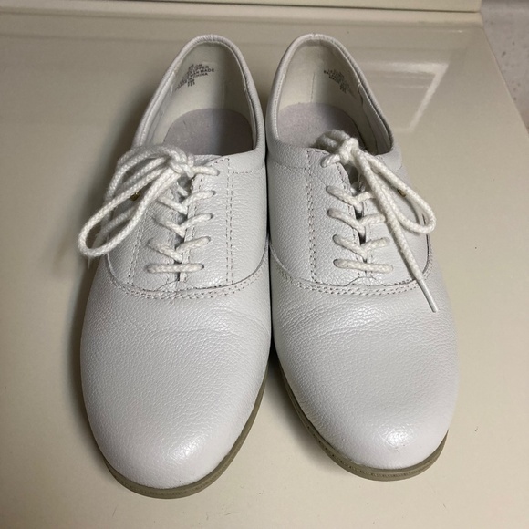 Easy Spirit Shoes Womens 8 M Motion Sneakers Oxford Leather Low Top Lace Up - Picture 6 of 12